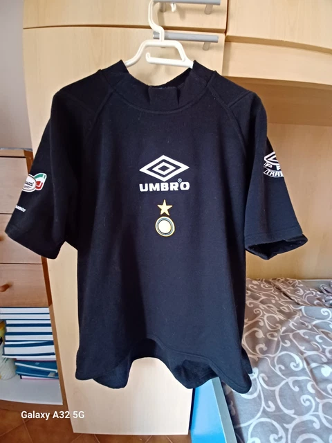 Maillot D'entraînement Umbro Inter Milan 1995/96 - Taille XS - Occasion Vintage Football