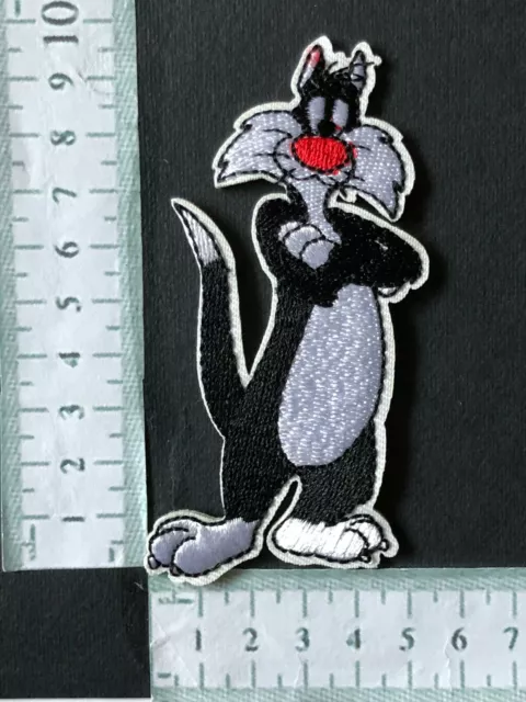 patch Sylvester the cat looney tunes toppa termoadesiva gatto Silvestro iron on 2