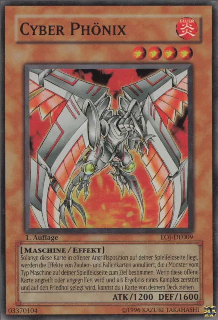 YuGiOh Cyber Phoenix EOJ-FR009 Super Rare Light Played unl.