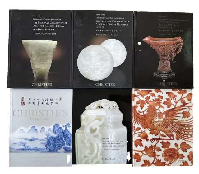 Christie's Chinese Ceramics Jades Bronzes Works of Art Auction Catalogs