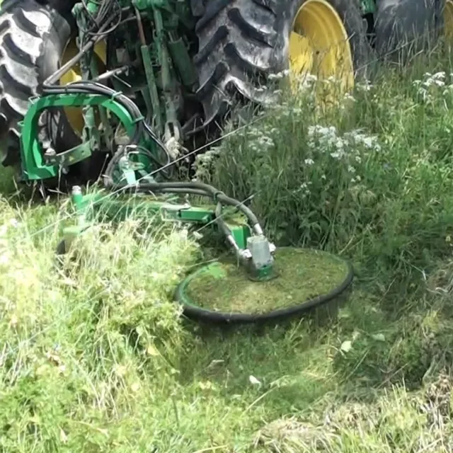 Zaunmäher Mähwerk Traktor Trommelmähwerk Mähwerk Kantenmäher