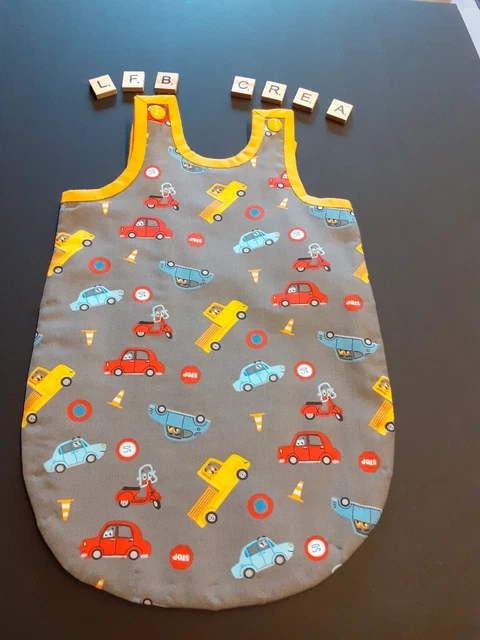 turbulette-gigoteuse compatible poupée/poupon 30 cm TUR005