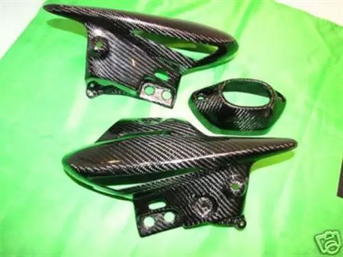 MH Carbon Auspuff Verkleidung Passend für Kawasaki ZX-6R 05-06