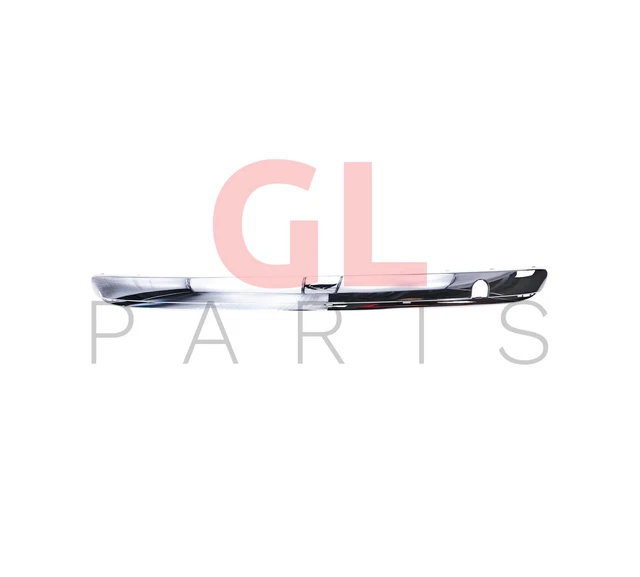 Rear Bumper Chrome Molding Trim For Fiat 500 (312) 2007-2015 | Replaces 735455395 735521029 | ABS Classic Part