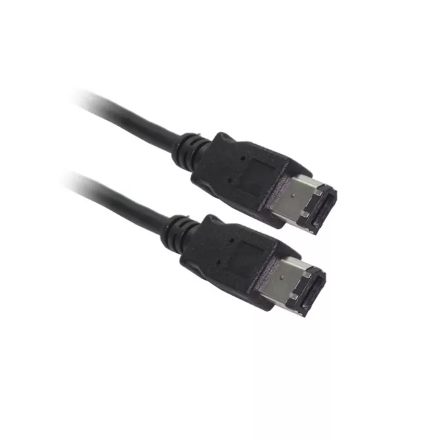 1M Firewire 400 IEEE1394 Short Cable Lead 6 Pin to 6 Pin - SENT TODAY