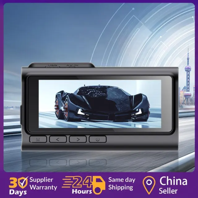 3.2in Car Camcorder Built in Wifi HD 1080P Driving Recorder for Truck Bus RV Car