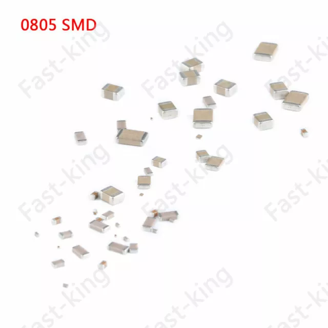 50x 0805 3PF-22UF SMD Capacitor MLCC SMT Ceramic Surface Mount Chip Capacitors