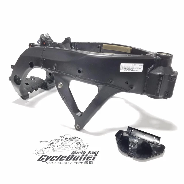 2014 08-16 Yamaha Yzf R6 Oem Main Frame Chassis *Cln/Clr *Ez Reg