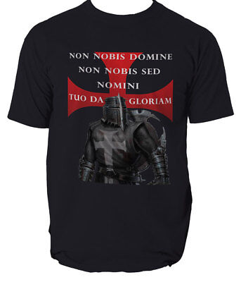 Templar T Shirt Knights New Knight Teutonic Crusader Cotton Tshirt