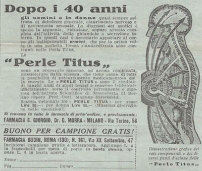 Titus W4989 Perles Titus Publicité Du 1934 Vintage Advertising Titus W4989 Perles Titus Publicité Du 1934 Vintage Advertising