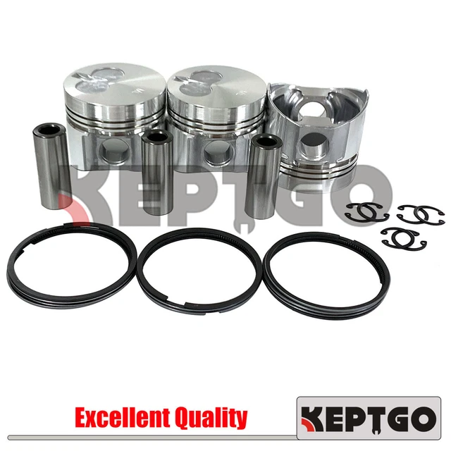3TNA72 3 set Piston & Rings Kit STD For Yanmar Engine