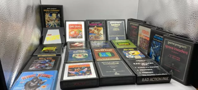 Atari VCS 2600 Games - Authentic & Genuine | Tested and Working