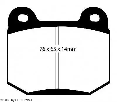 EBC Yellowstuff Bremsbeläge DP41537R