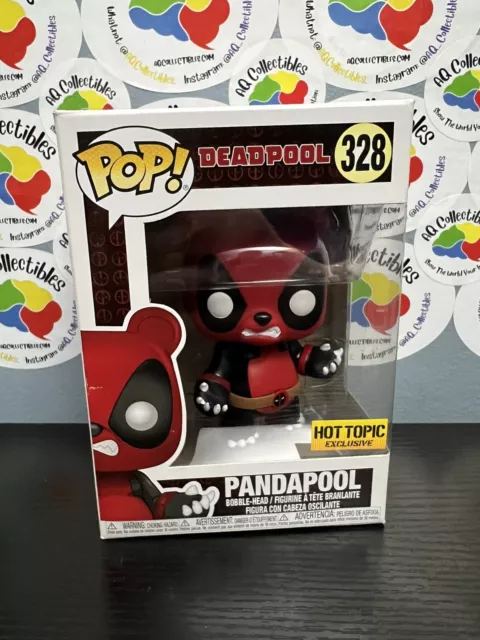 Funko Pop! Marvel: Deadpool - Pandapool #328 Hot Topic Exclusive Vinyl Bobble