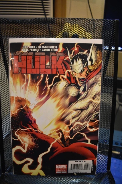 Hulk #5 2nd Print Ed McGuinness Variant Marvel Comics 2008 Jeph Loeb Thor