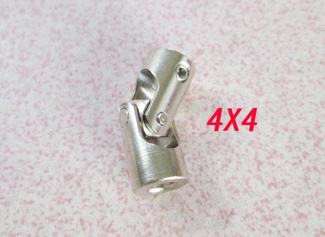 Joint Universel (cardan) En Acier Inox Pour RC - Adaptateur 3.17 Mm Vers 4 Mm