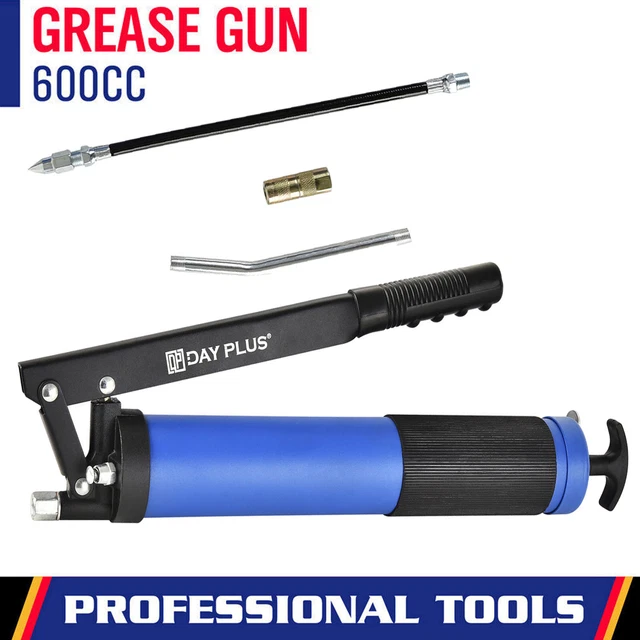 GREASE GUN HIGH Pressure Pistol Grip Flow 10000PSI 400cc Flex Hose
