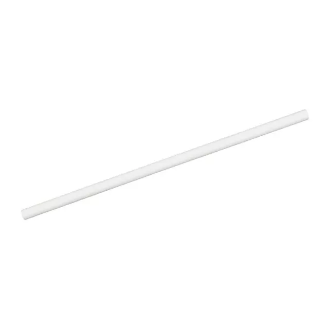 150 Pailles Jumbo en Papier 23cm Ø0,8cm blanche pour Shakes, Smoothies, Boissons