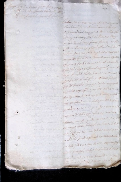 (C49)-Documenti Manoscritti  Seicenteschi  22 Facciate Scritte - Xvii° Secolo