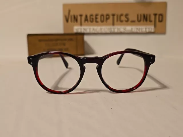 Woodstock Vintage Tart Arnel Style Eyeglasses Frame Model "Wine Demi" (Unused)