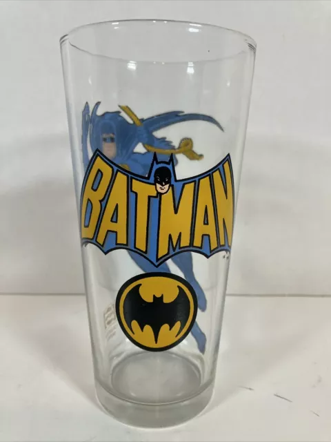 Batman 1966 Pepsi Collector Series DC Comics Drinking Glass