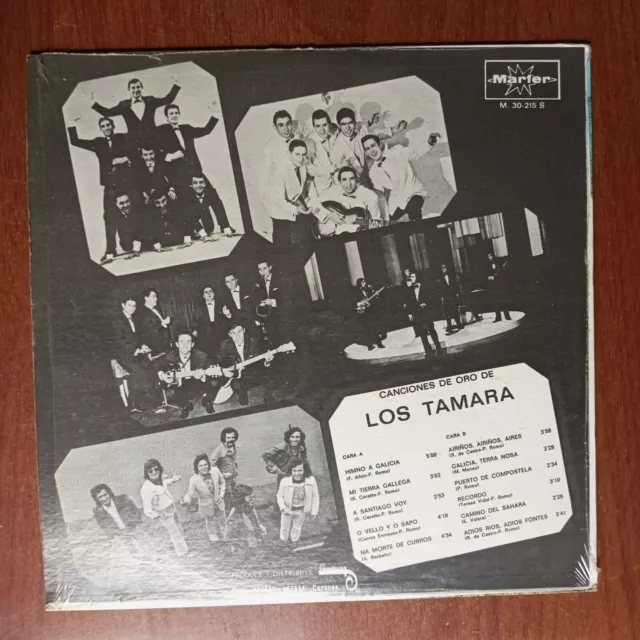 Los Tamara - Canciones de Oro [1974] LP de Vinilo Folk Pop España Marfer 2