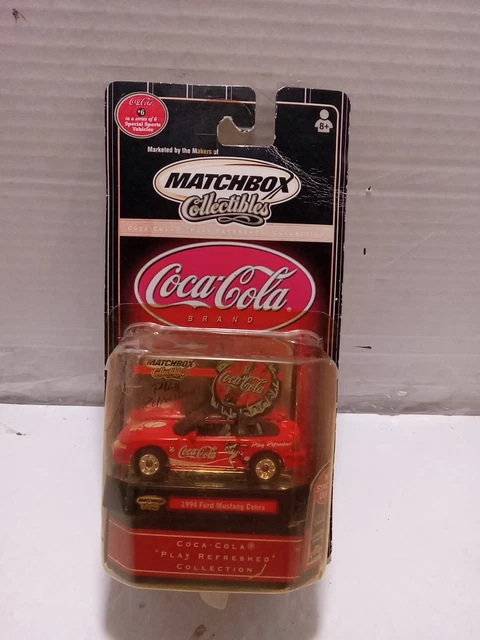Matchbox Vintage 2000 Coca-Cola 1994 Ford Mustang Cobra #6 In Series Brand New