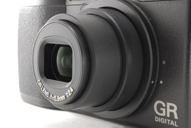 [NEAR MINT w/ Box] Ricoh GR Digital 8.1MP Black Compact Digital Camera JAPAN 3