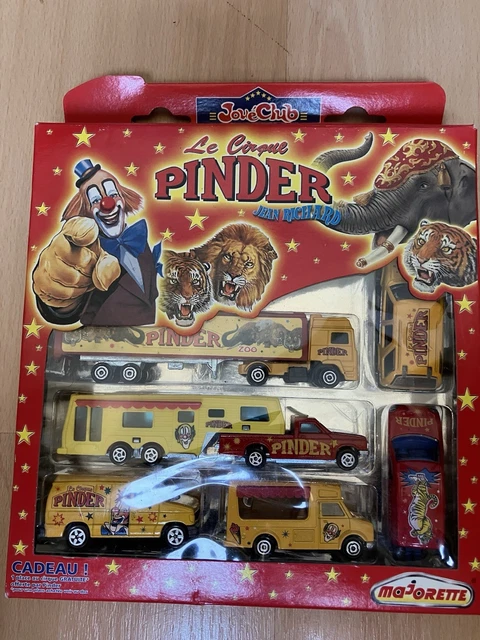 Camion Majorette 1/60 Volvo Cirque Pinder – Série 3000, Collection Miniature
