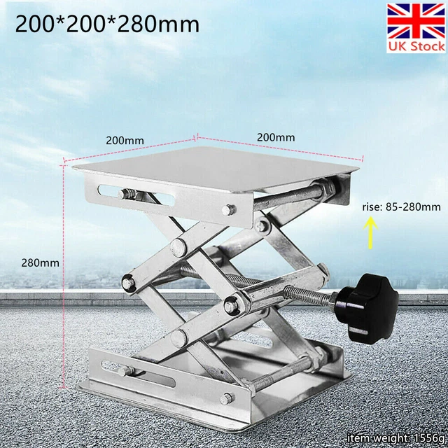 8&/20CM LABORATORY SCISSOR Stand Lift Bench Lifting Table Scissors ...