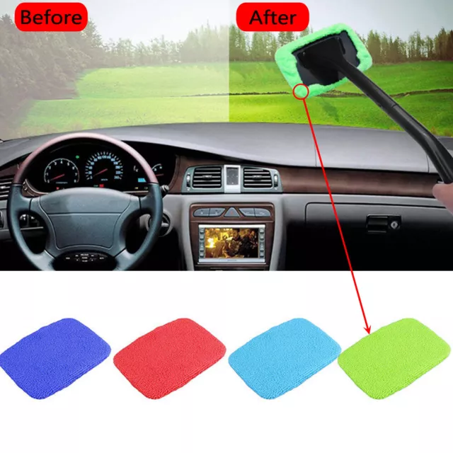 Microfiber Cloth Handy Washable Windshield Pad Mat Car Window Glass Wiper Cover