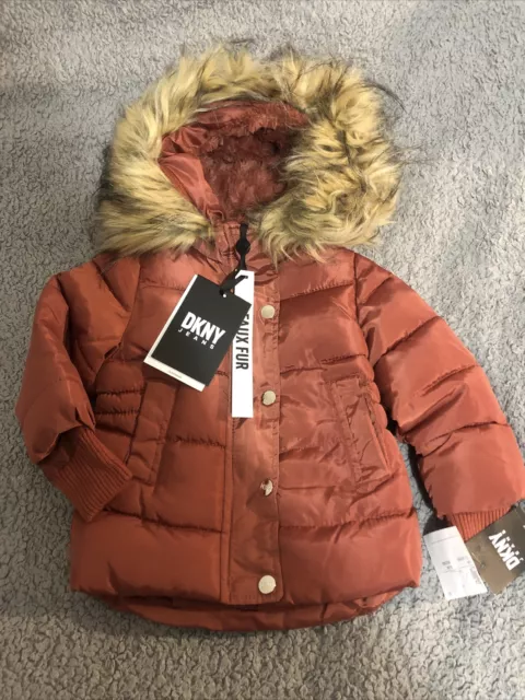 bnwt DKNY baby girls jacket coat age 12 months