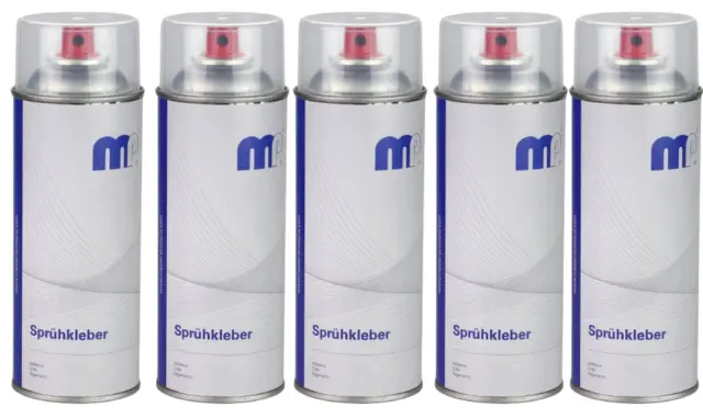 5X Spray Colla Spray Adesivo Resistente Per Tappeto Piastrelle Di Legno 400Ml
