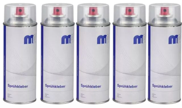 5X Spray Colla Spray Adesivo Resistente Per Tappeto Piastrelle Di Legno 400Ml