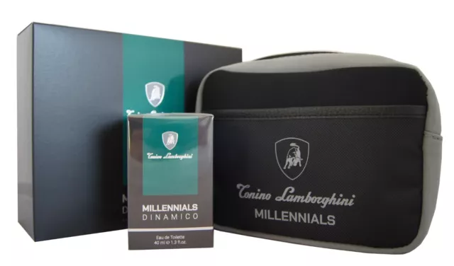 Tonino Lamborghini Millennials Dinamico Eau de Toilette 40ml. + Travel Pouch