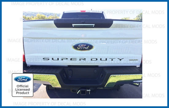 2023-2025 Ford Super Duty Tailgate Inserts Letters Vinyl Decals Stickers F-250 - Foto 3