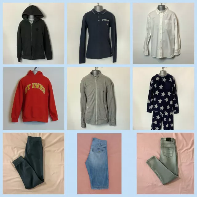 Boys' Clothes Bundle: Tops / Trousers / Shorts 12-13 Yrs - Choose Item