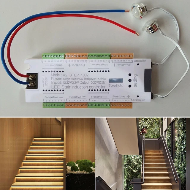 LED-Controller Bewegungssensor Schraubendreher Sensor Treppenlicht ≤ 350 W