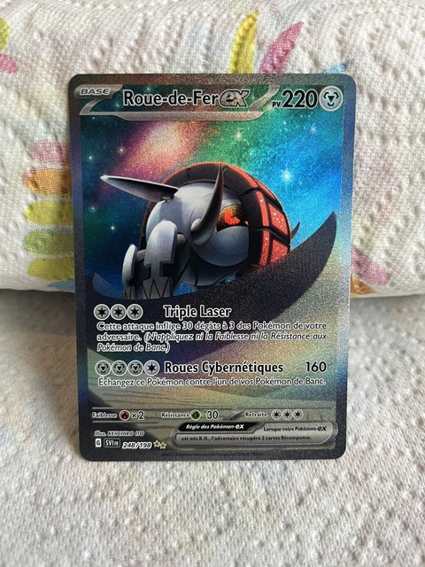 Carte Pokémon EV01 Écarlate et Violet Roue-de-Fer ex 248/198 Alternative FR