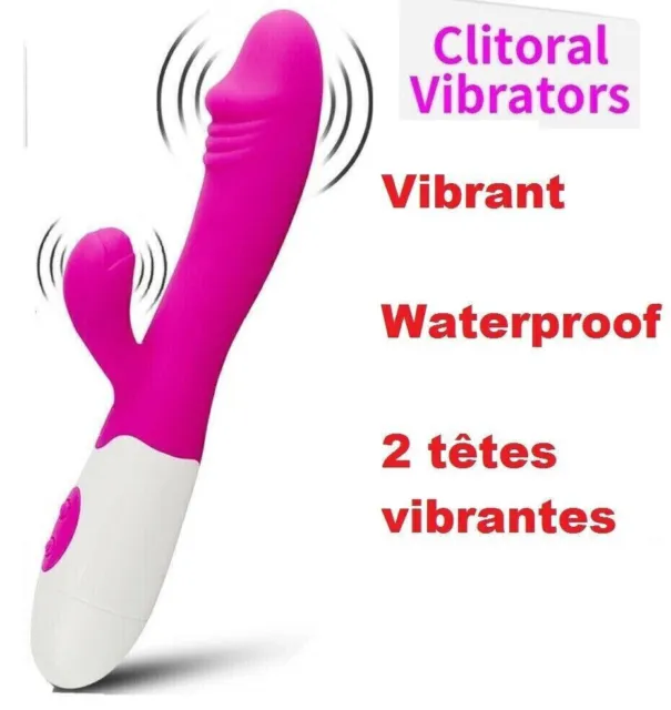 Vibromasseur Sextoy Godemichet Clitoris Vagin Femme Gode Jouet Sexuel Vibrant