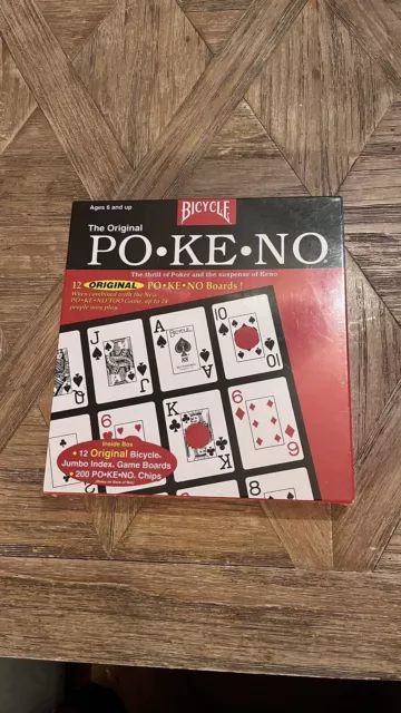Bicycle original hotsell pokeno card game