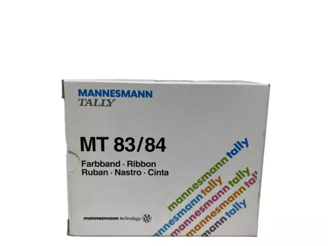 Tally Mannesmann 394087 Nastro Originale Colore Per Tally Mt83/Mt84 [A Box]