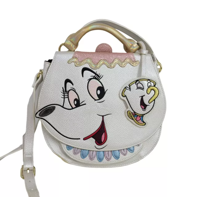 Disney Mrs Potts Crossbody Bag Purse Danielle Nicole Teapot Beauty And The Beast