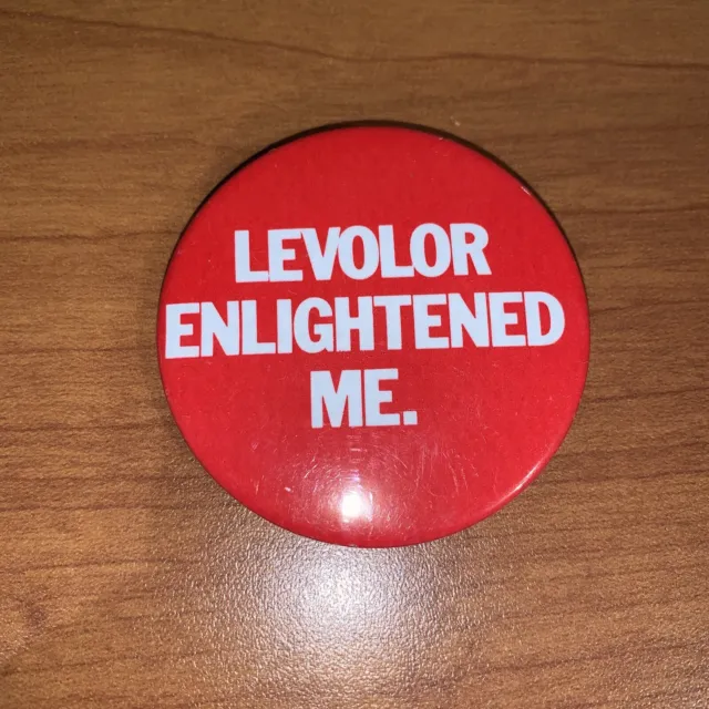Levolor Window Blind Advertising Button Pin