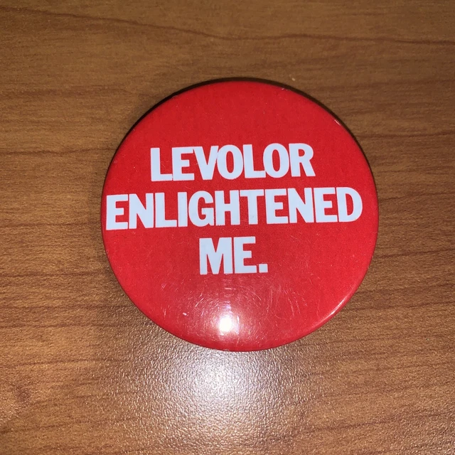 Levolor Window Blind Advertising Button Pin