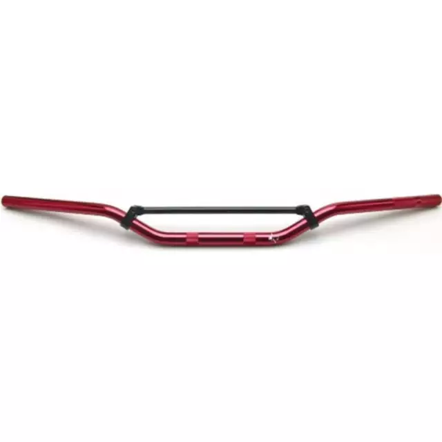 Guidon ONE 22mm Rouge Guidon Hors Route Cross Motard Enduro Pour Husqvarna