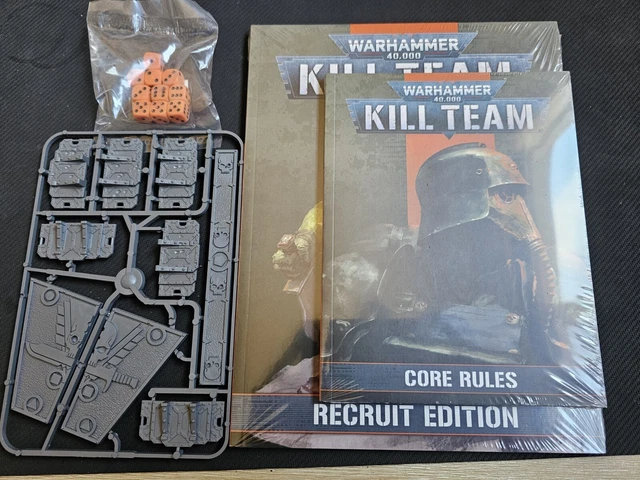 40K KILL TEAM Starter Set Core Essentials - Rule book, Dice, Gauges ...