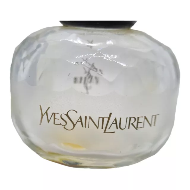 Lot De 3 Flacons Vides Parfum Femme Edt Grand Marques  Ysl Etc Pour Collection 3