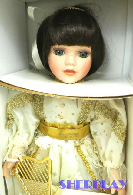 Heritage Signature Collection Porcelain Doll Angel Kirsten 16"