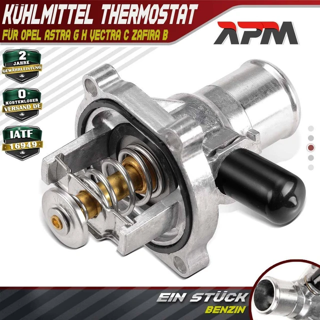 Termostato De Refrigerante 105°C Para Opel/Vauxhall Astra G, H, Insignia A, Signum - Aluminio, LST LP-2394-EP